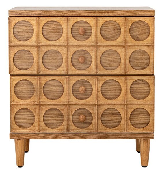 Komoda w dekorze jodły w naturalnym kolorze 56x61x35 cm Vester – Bloomingville