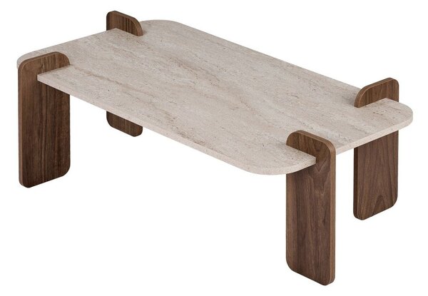 Beżowy stolik 60x120 cm Renard – Nordure