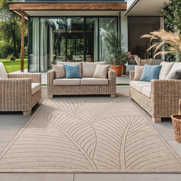 Beżowy dywan odpowiedni na zewnątrz 160x230 cm Nova 1203 – Ayyildiz Carpets