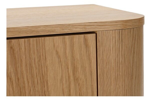 Szafka w dekorze dębu w naturalnym kolorze 100x133x40 cm Padoc – MOME