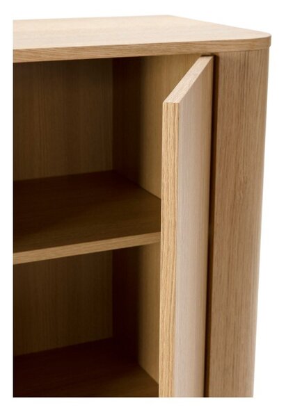 Szafka w dekorze dębu w naturalnym kolorze 100x133x40 cm Padoc – MOME