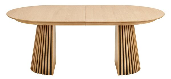 Rozkładany stół z dodatkowym blatem w dekorze dębu 120x200 cm Osaka – House Nordic