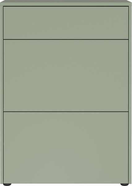 Szarozielona szafka z matowym wykończeniem 70x99x34 cm Binetto – Germania