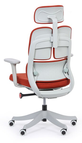 Krzesło biurowe ERGONOMY, czerwony