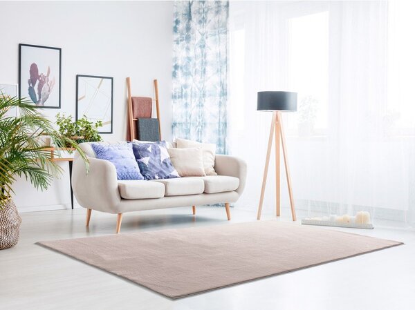 Szaroróżowy dywan 140x200 cm Loft Liso Makeup – Universal