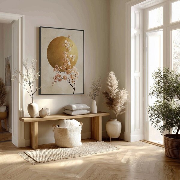 Obraz drukowany z ramą w zestawie 60x80 cm Cherry Blossoms – Styler