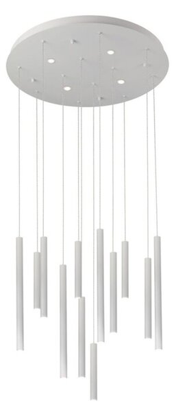 Lampa wisząca LED Azzardo Ilios 12 AZ5746 64W – nowoczesne oświetlenie do salonu i jadalni