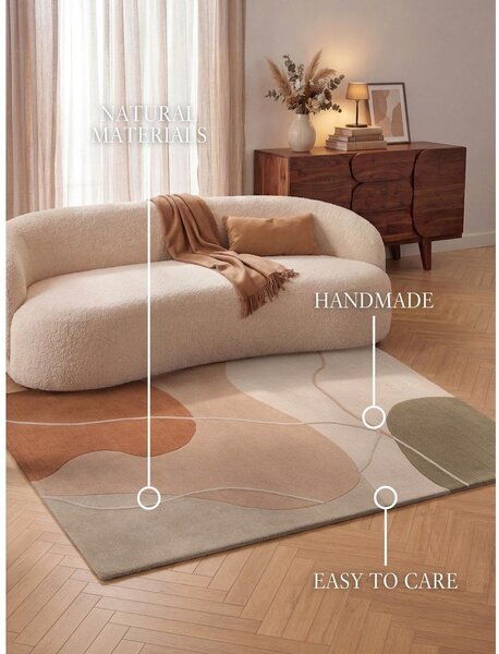 Szaroróżowy wełniany dywan 120x170 cm Arteo – Villeroy&Boch