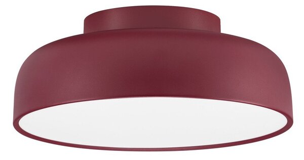 Bordowa aluminiowa lampa sufitowa LED ze ściemniaczem Noelia – Nova Luce
