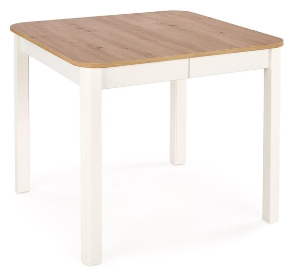 ST46M stół rozkładany 90-130 cm dąb artisan/ biały