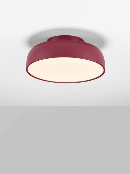 Bordowa aluminiowa lampa sufitowa LED ze ściemniaczem Noelia – Nova Luce