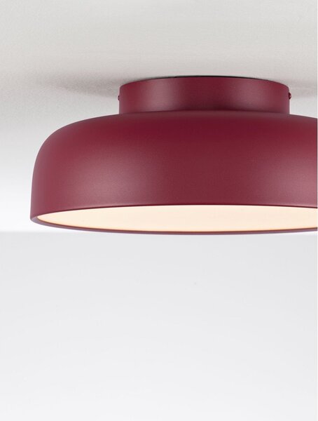 Bordowa aluminiowa lampa sufitowa LED ze ściemniaczem Noelia – Nova Luce