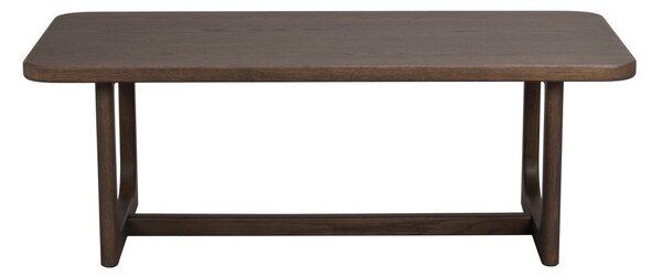 Stolik z blatem w dekorze dębu w ciemnym naturalnym kolorze 50x103 cm Driscoll – Rowico