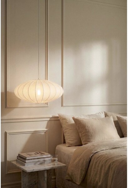 Biała lampa wisząca ø 50 cm Solia – Markslöjd