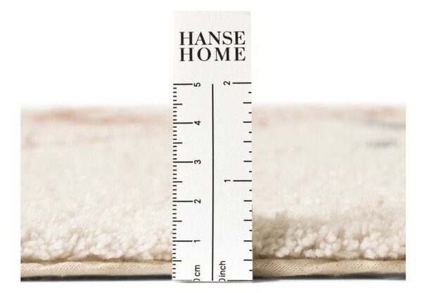 Kremowy bawełniany dywan dziecięcy odpowiedni do prania/tkany ręcznie 140x200 cm Snuggle Leander – Hanse Home