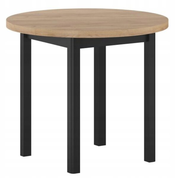 Stół do jadalni 80 x 80 cm kolor dąb złoty craft FURNITEX ST 24-FX