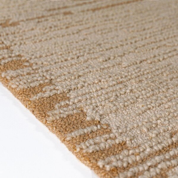 Wełniany dywan tkany ręcznie w naturalnym kolorze 200x290 cm Harris Modula Wool – Flair Rugs