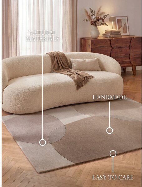 Beżowy wełniany dywan 200x290 cm Ovia – Villeroy&Boch