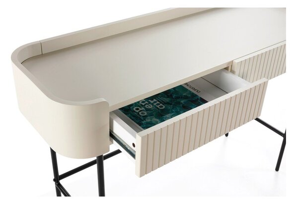 Kremowa konsola 40x120 cm Willa – MOME
