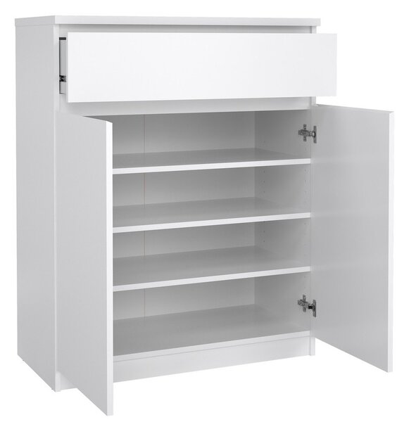 Biała komoda 80x100x40 cm Naia – Tvilum