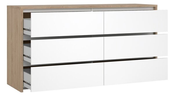 Biała komoda 157x84x48 cm Next – Tvilum