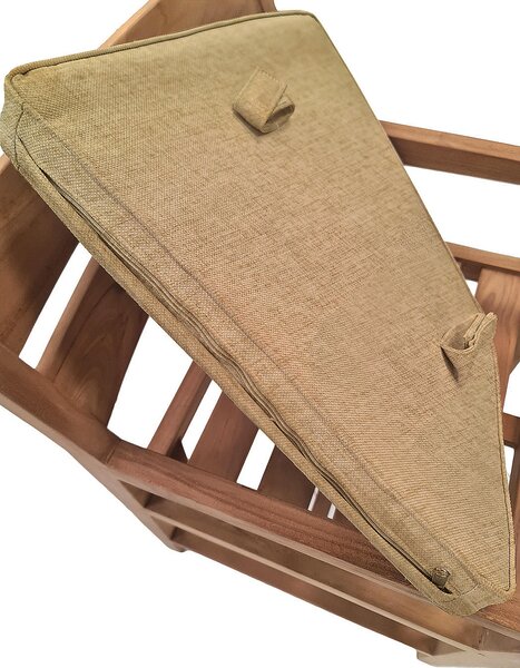 Zestaw teak ogrodowy WINSTON 1+4