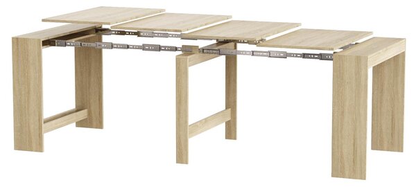 DUŻY Stół rozkładany 240*90 "PYTHON" Dąb Sonoma