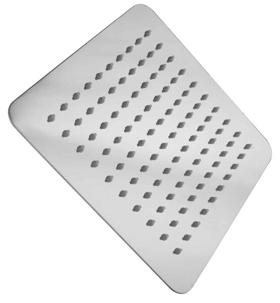 PaulGurkes Słuchawka prysznicowa 20 cm Stal nierdzewna 2 mm cienka Słuchawka prysznicowa