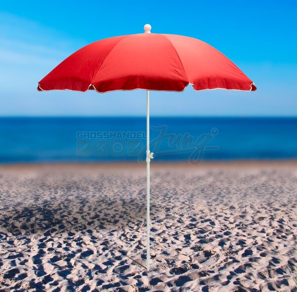 Parasol plażowy terakota 180 / UV30