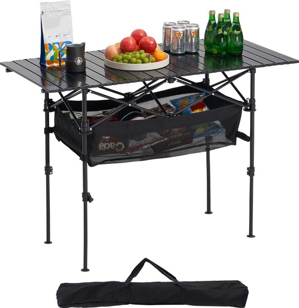 Vevor Składany Stół Bufetowy 120 Cm Lekki Aluminiowy Przenośny Mocny