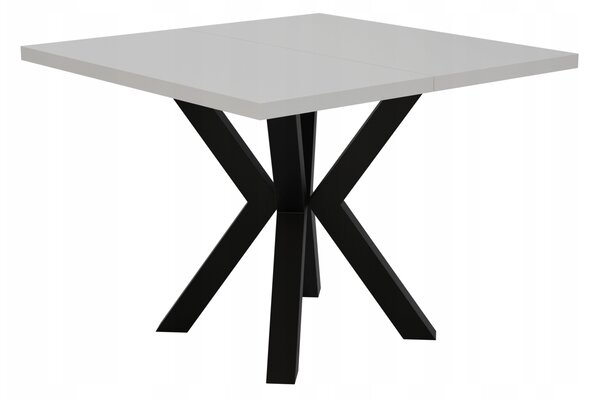 STÓŁ ROZKŁADANY NOGA METAL SALON KUCHNIA 110cm+2x50cm
