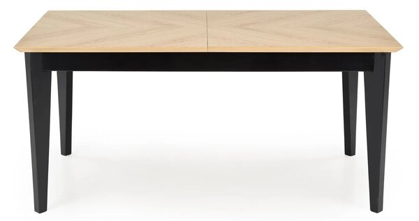 Stół rozkładany EDMONDO 160(240)x90 dąb/czarny