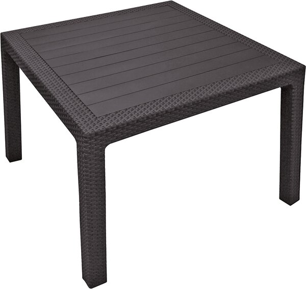 Stół do jadalni KETER Melody Quartet BOX - 95 x 95 x 74,5 cm - brązowy