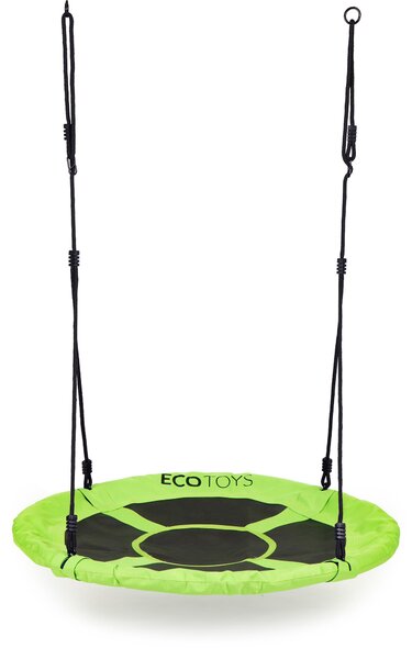 Huśtawka ogrodowa 100 cm, zielona ECOTOYS