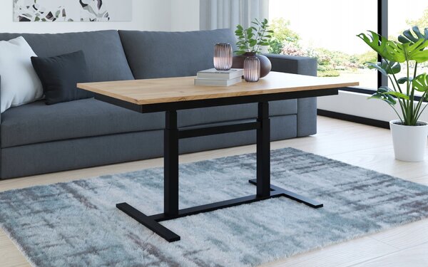 ŁAWA ŁAWOSTÓŁ STÓŁ STOLIK ROZKŁADANA PODNOSZONA LOFT PNEUMATYCZNY GAZOWY
