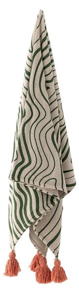 Koc z mieszanki bawełny 130x160 cm Woodsby – Bloomingville