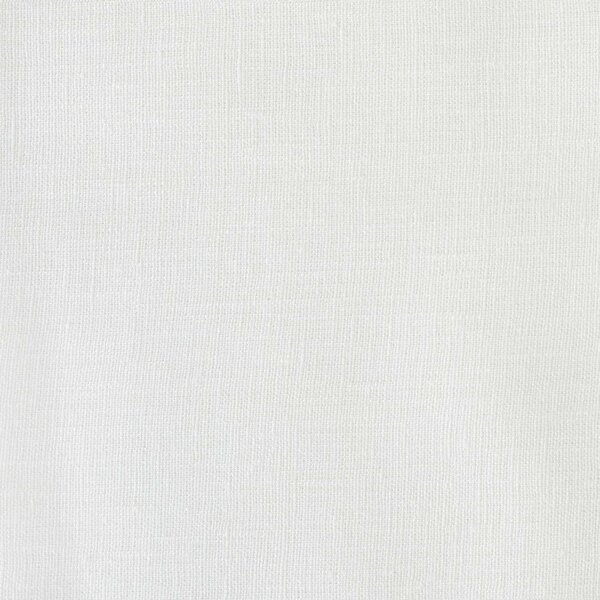 Biała lniana poszewka na poduszkę z falbanką Linen Tales, 50x60 cm
