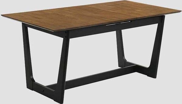 HOMLA Stół PAHKEL z drewna kauczukowego rozkładany 140-175x90x76 cm