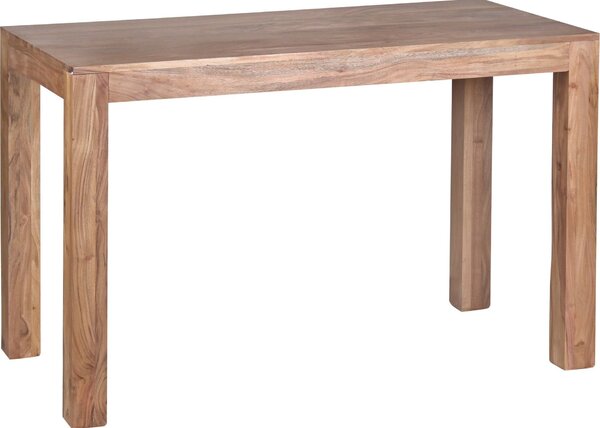 Stół do jadalni z litego drewna akacjowego 120 cm stół do jadalni drewniany