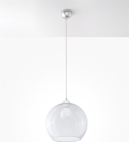 Lampa wisząca BALL transparentny