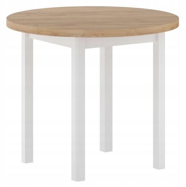 Stół do jadalni 80 x 80 cm kolor dąb złoty craft FURNITEX ST 24-FX