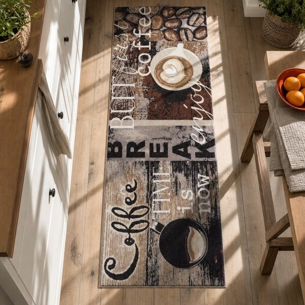 Brązowy chodnik 50x150 cm Enjoy Coffee Break – Hanse Home