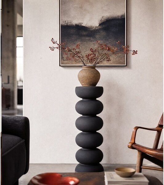 Metalowy okrągły stolik ø 35 cm Kobodo – Light & Living