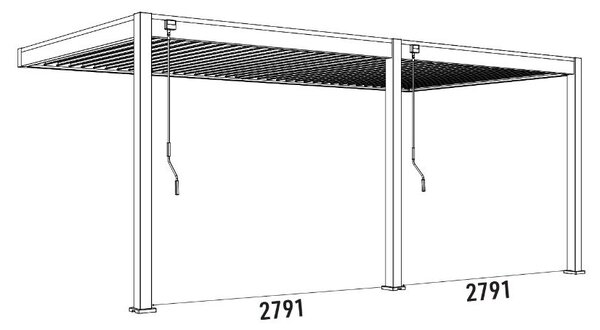 Pergola bioklimatyczna Intro Plus – Rojaplast