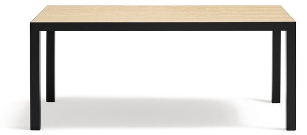 Stół z blatem z drewna dębowego 75x180 cm Alma – Teulat