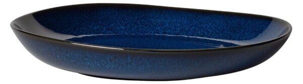 Miska płaska Lave bleu (niebieska) Like Villeroy & Boch