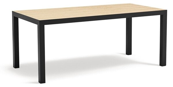 Stół z blatem z drewna dębowego 75x180 cm Alma – Teulat