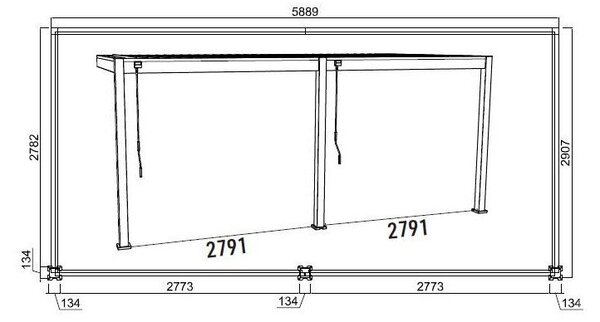 Pergola bioklimatyczna Intro Plus – Rojaplast