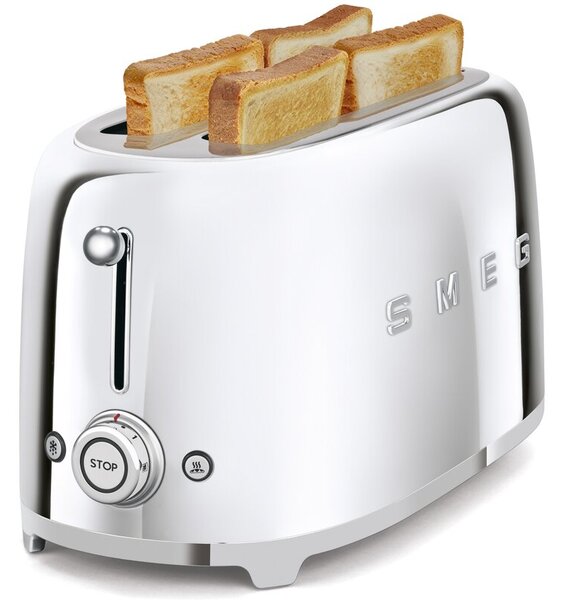 Toster SMEG TSF02SSEU Chrom
