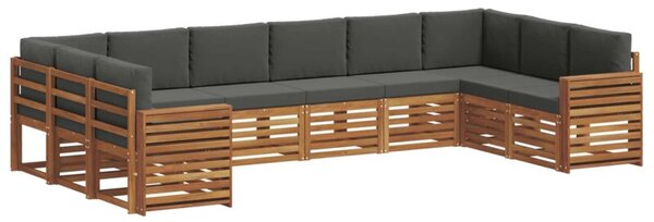 Zestaw mebli ogrodowych z litego drewna akacjowego - nowoczesny i funkcjonalny design do tarasu i ogrodu